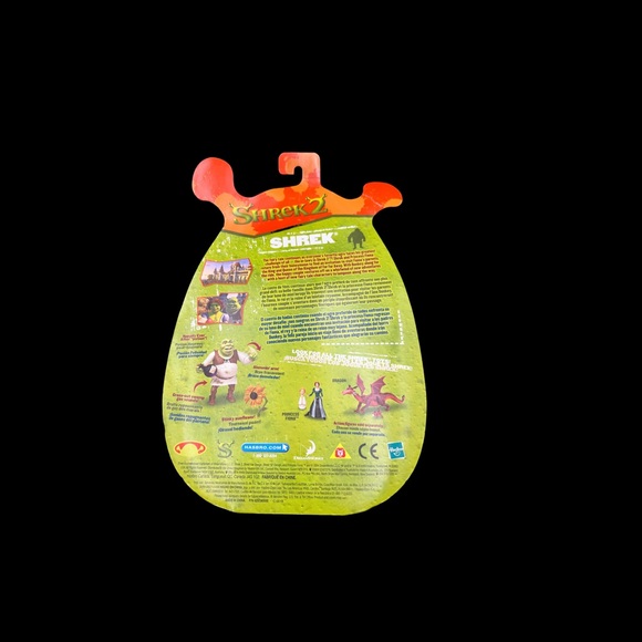 Shrek 2 Action Figure with Slammin' Arm & Swamp Gas Feature Hasbro 2004 - Picture 7 of 7